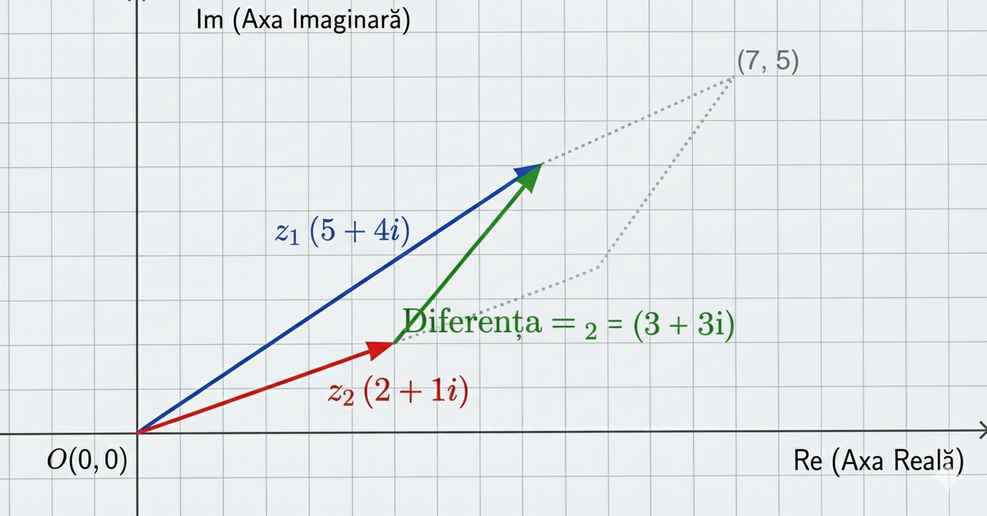 Interpretarea geometrică a diferenței